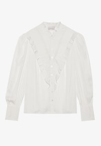 Button-down blouse - white