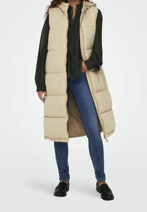 Weste - beige