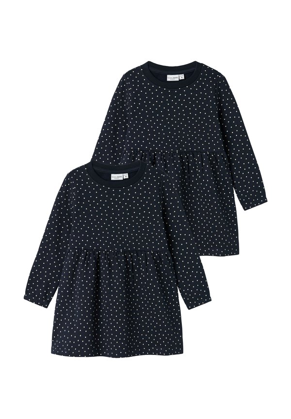 2 PACK - Jerseykleid - dunkelblau