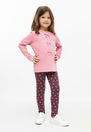 s.Oliver, LEGGINGS - Leggings - Trousers - bordeaux
