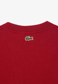 Lacoste SIGNATURE PRINT - Collegepaita - bordeaux ixx