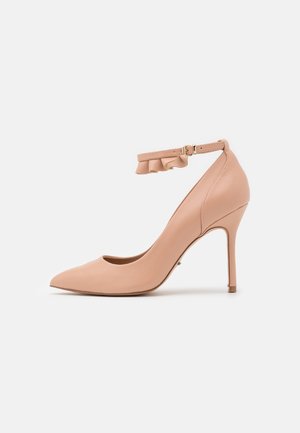ONLCHARLIE RUFFLE - Classic heels - beige