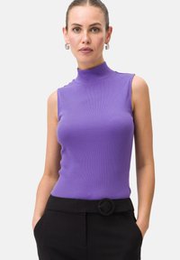 zero MIT STEHKRAGEN - Top - lilac flower