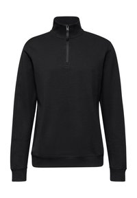 Felpa Leggera Donna Street One, Collo Alto, Tasche Applicate E Coulisse In Vita, Mix Viscosa Con Elastan, Vestibilità Perfetta Per Un Look Casual E Rilassato
