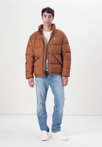 Tommy Jeans VAIL PUFFER - Chaqueta de invierno - pecan nut