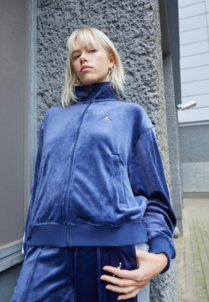 Jordan FLIGHT - Sweatjacke - midnight navy/stealth/white