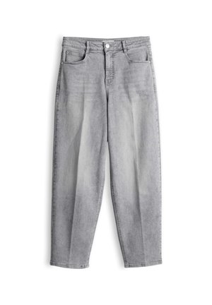 OPUS, HIGH RISE - Mom Jeans - light grey
