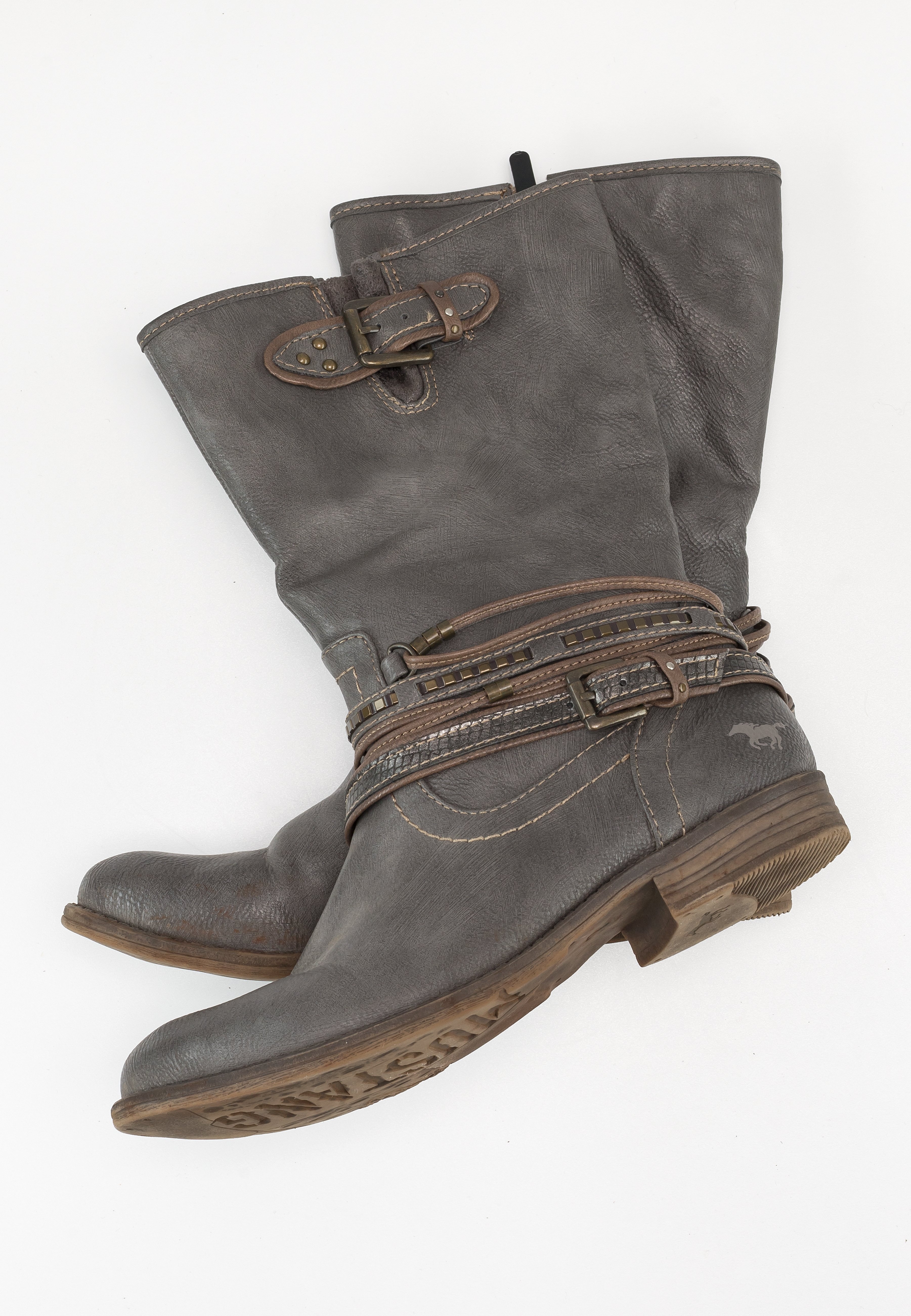 Mustang Botas camperas - grey/gris - Zalando.es