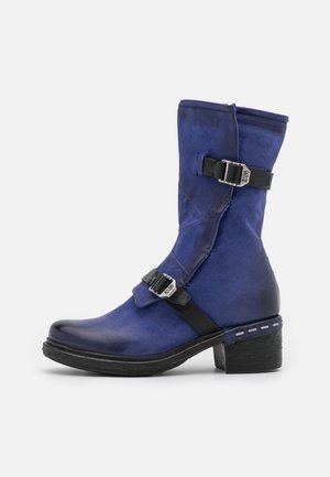 Cowboy-/Bikerboot - purple