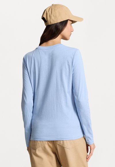 Polo Ralph Lauren LONG SLEEVE - Majica z dolgimi rokavi - chambray blue