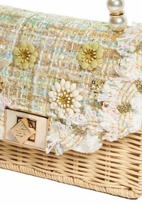 Dune London BLOOMS BEADED HANDLE EMBELLISHED - Sac à main - pastel