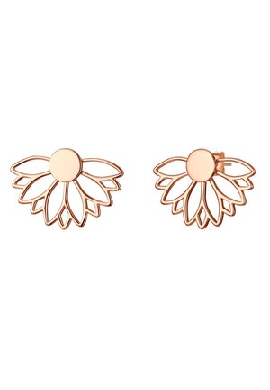 Earrings - rose gold-coloured