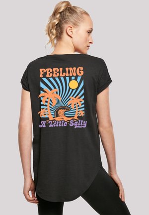 FEELING A LITTLE SALTY SUMMER - Print T-shirt - schwarz