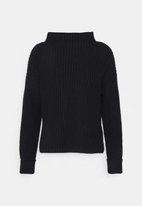 Selected Femme Strickpullover - black