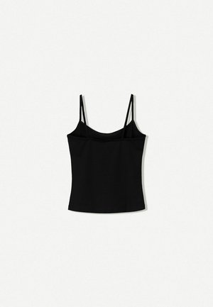 Bershka STRAPPY - Débardeur - black
