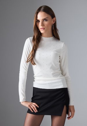 Top s dlhým rukávom - egret