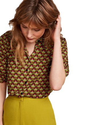 King Louie Button-down blouse - black