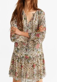 Mango Vestido informal - green
