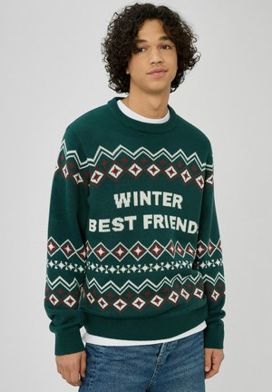 Pullover - vert