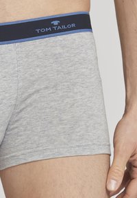 TOM TAILOR 2 PACK - Boxer Briefs - grey-medium-melange