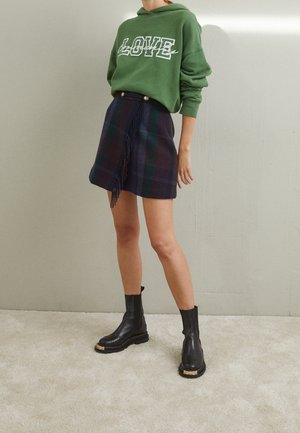 Mikina s kapucí - green