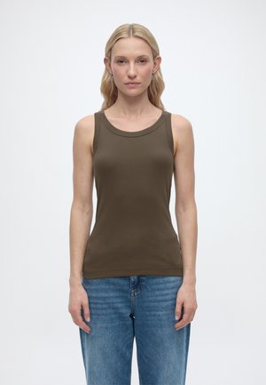 T-SHIRT, SLL, RIB, SLIM FIT - Top