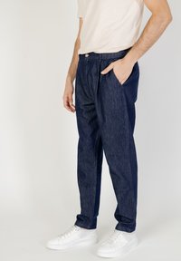 Gianni Lupo HURON - Jeans Tapered Fit - dark denim
