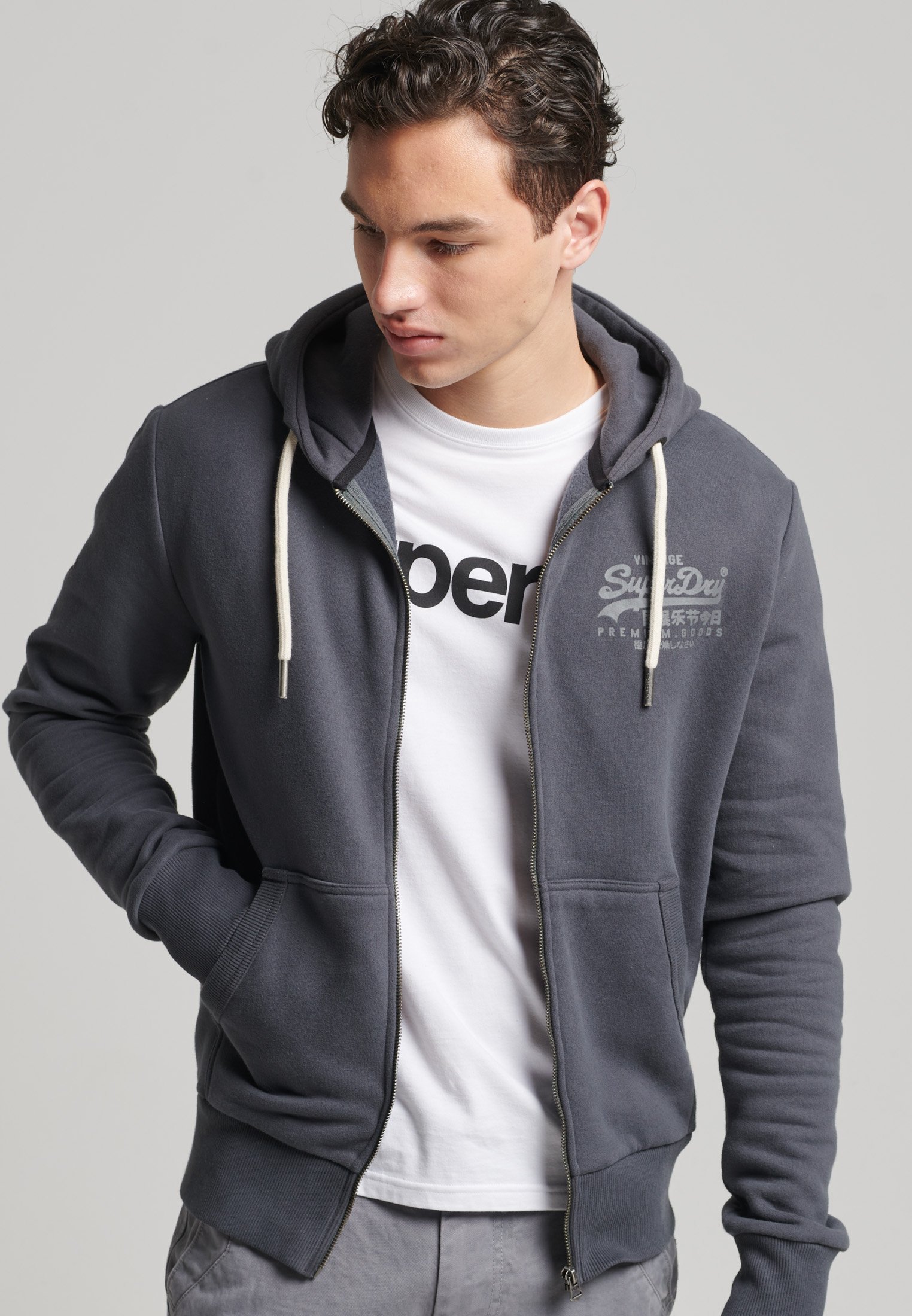 Sudadera cremallera 1/4 Vintage GILDAN 18800 , compra online