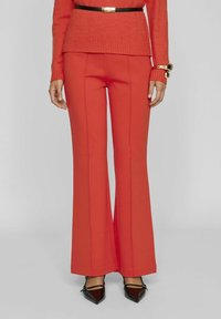 VILA VIBILLIE - Trousers - aurora red