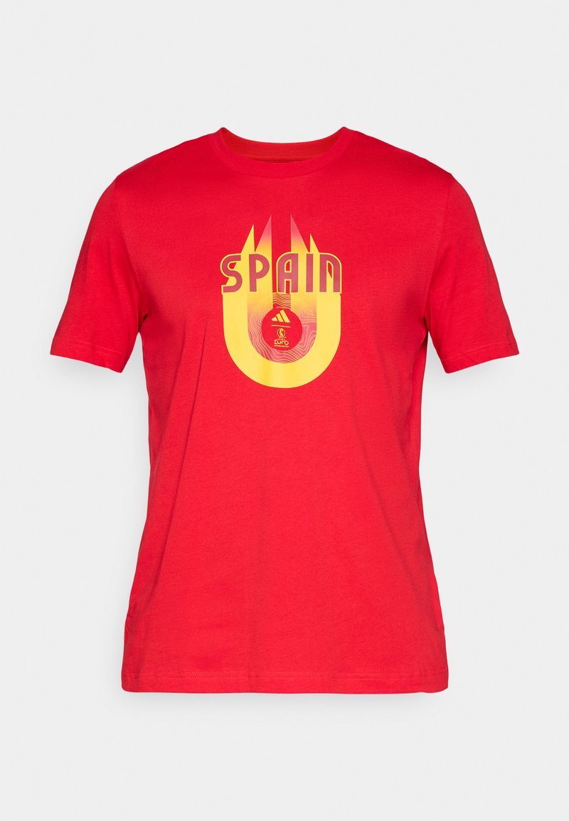 adidas performance T-shirt print rood