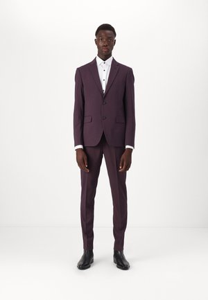 Lindbergh SUIT - Öltöny - deep burgundy