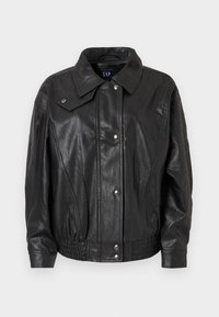 Casaco de pele sintética - true black