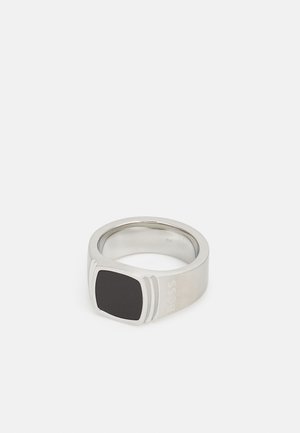 BOSS ODELL - Anello - silver-coloured/black