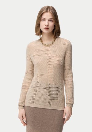 Strickpullover - beige