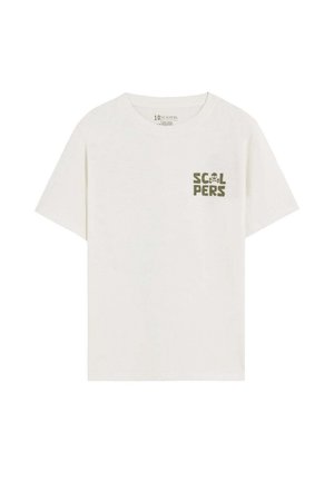 Scalpers, SCALPERS SCJAM TEE KIDS - Camiseta estampada - off white