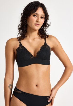 Lindex Triangel BH - black