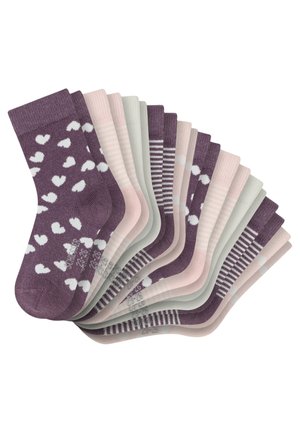 10ER PACK BASIC - Sokken - rosa