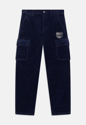 TROUSERS - Cargo trousers - blu navy
