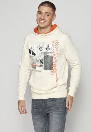 Koroshi Kapuzenpullover - crema
