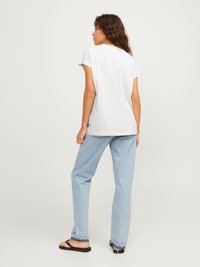 JJXX JXASTRID BOXY EVERY TEE 2 PACK - Navadna majica - bright white/black