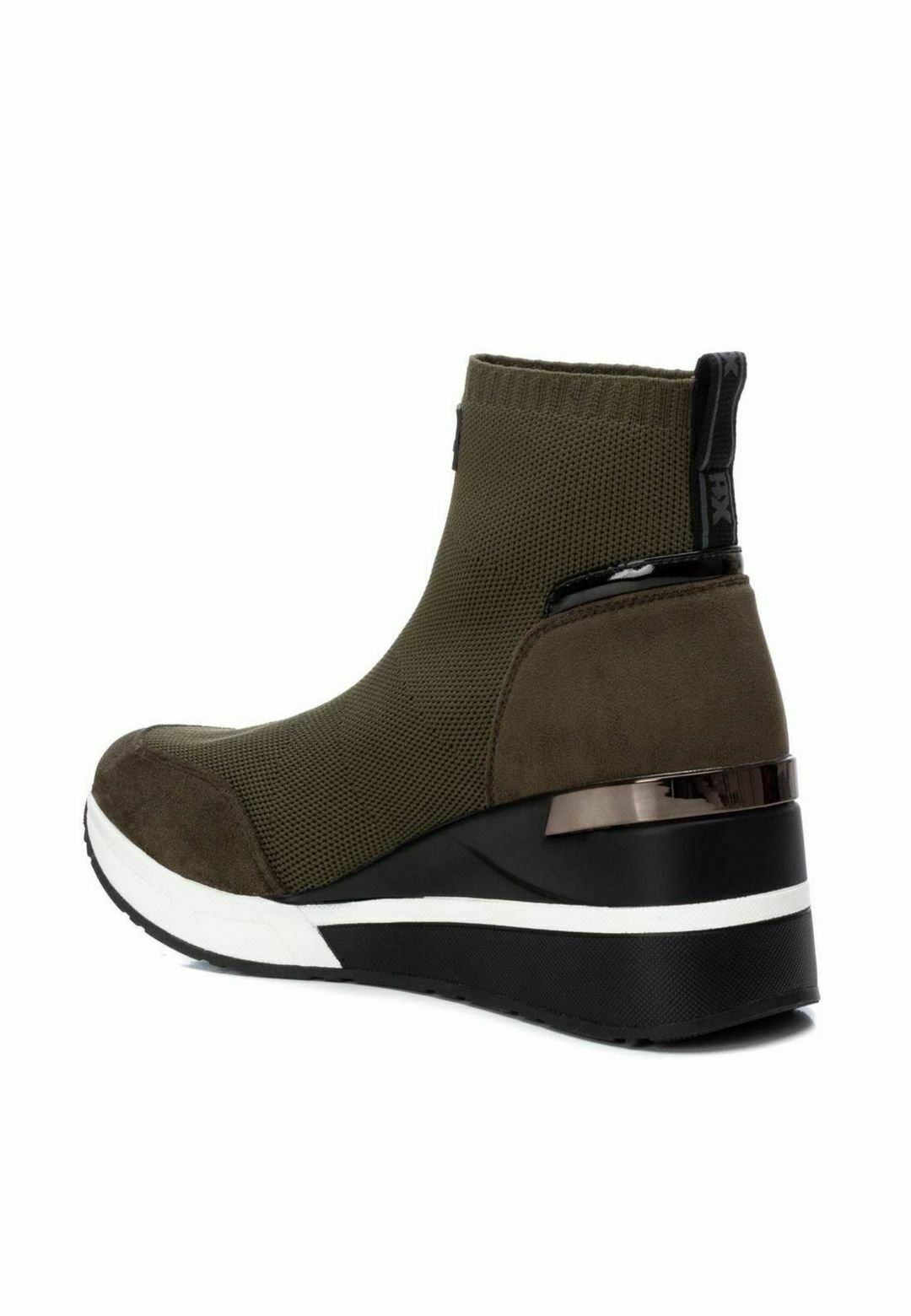 XTI Botines - verde/caqui - Zalando.es