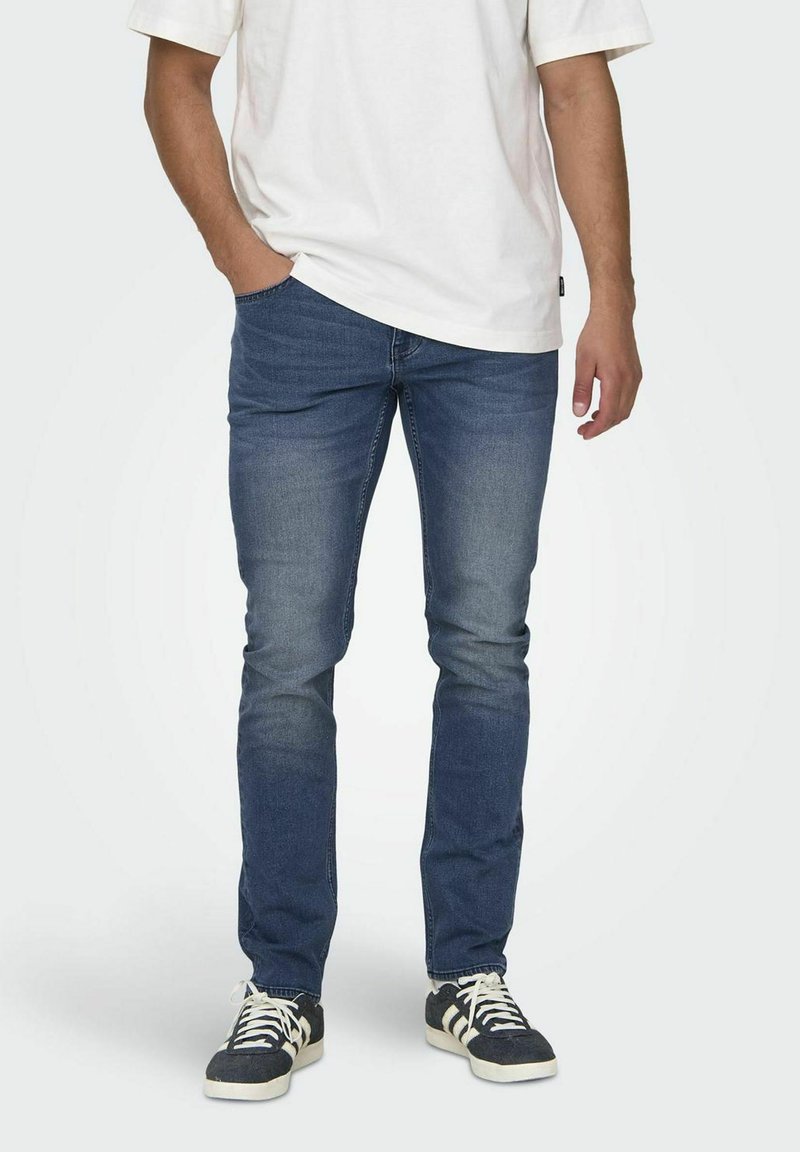 Only & Sons Jeans Slim Fit - medium blue denim/blue denim - Zalando.ch