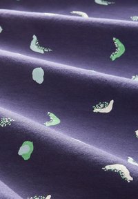 TOM TAILOR Print T-shirt - navy abstract dot print