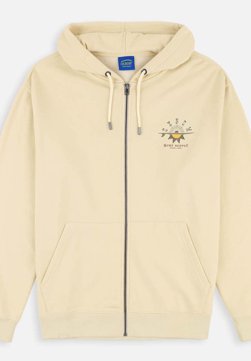 OXBOW Sweat SARDI Été 2025 Uni Sans Capuche Col Rond - Sweatshirt Brodé Confortable