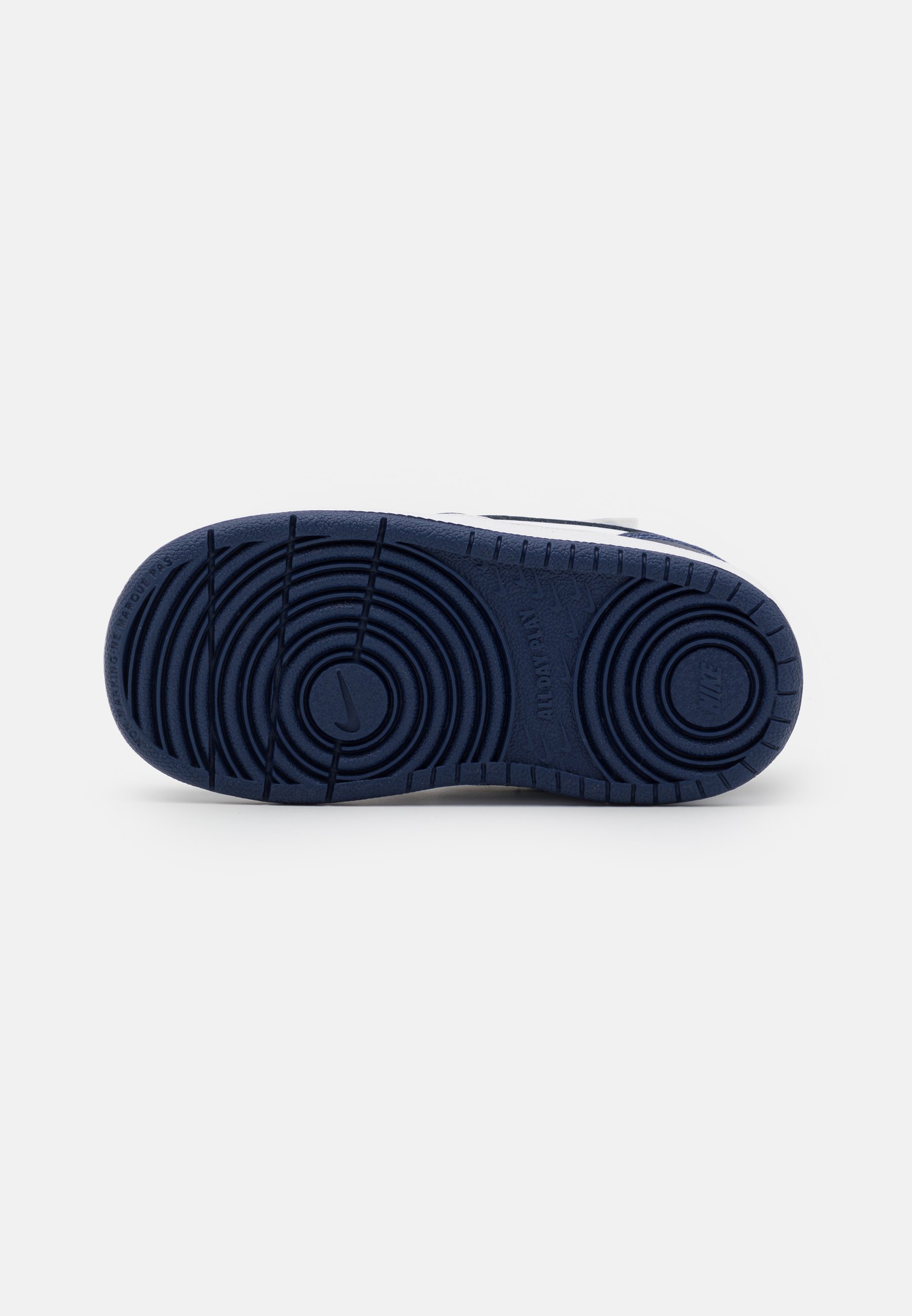 Nike Sportswear COURT BOROUGH 2 UNISEX - Sportbačiai - white/blue void/signal  blue/balta - Zalando.lt