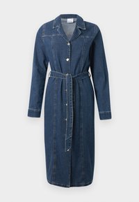 VMTELLY DRESS - Jeanskleid - dark blue denim