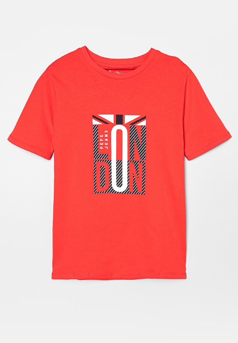 Pepe Jeans T-shirt print rood