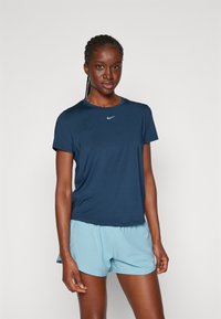Nike Performance ONE CLASSIC  - Sports T-shirt - armory navy/black