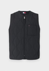 QUILTED VEST - Vest - black
