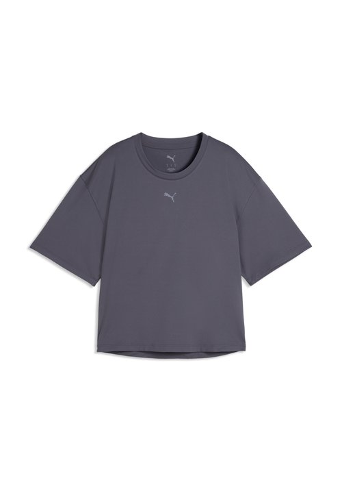 PUMA W CLOUDSPUN RELAXED TEE - Sports T-shirt - inky depths — foto 4